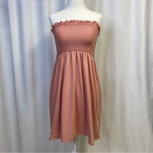 Double Zero dusty rose dress/swimming suit cover-up Size Large